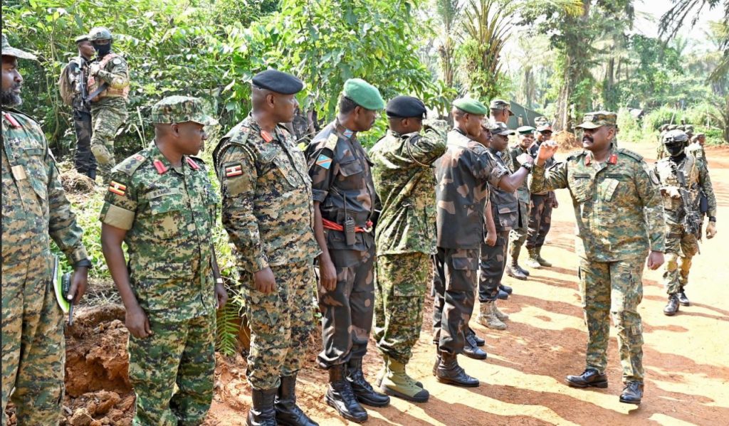 Gen Muhoozi Kainerugaba DRC security talks