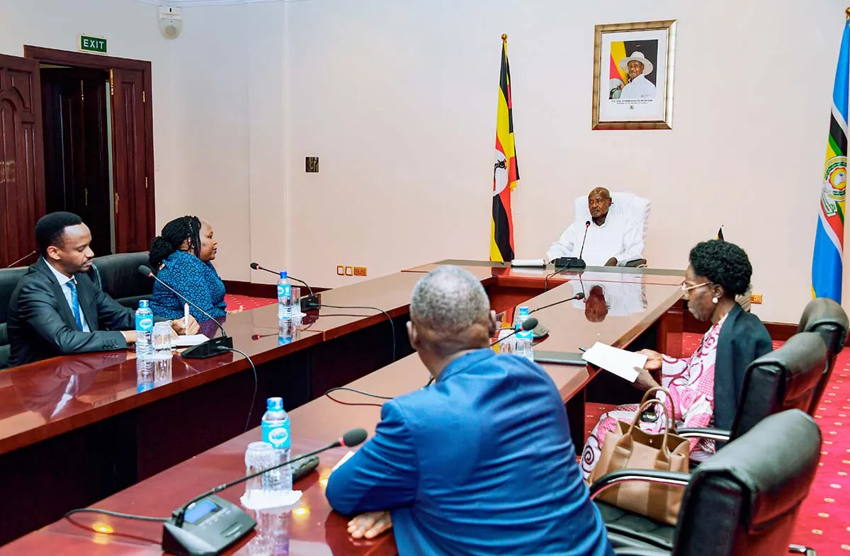 Museveni, Kenya's High Commissioner, cross-border cooperation